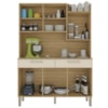 Kit Cozinha 6P 2G 132 cm Modena Freijo Soft KTP