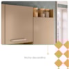Kit Cozinha 6P 2G 132 cm Modena Freijo Vanilla KTP
