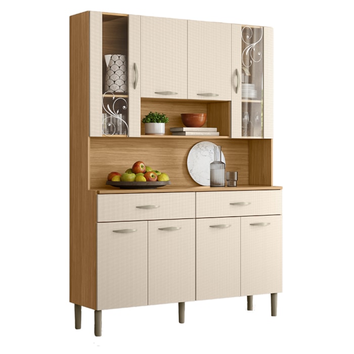 Kit Cozinha 8P 2G 122 cm Golden Freijo Soft KTP
