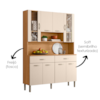 Kit Cozinha 8P 2G 122 cm Golden Freijo Soft KTP