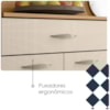 Kit Cozinha 8P 2G 122 cm Golden Freijo Soft KTP
