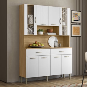 Kit Cozinha 8P 2G 122 cm Golden Freijo Supremo KTP