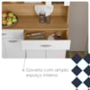 Kit Cozinha 8P 2G 122 cm Golden Freijo Supremo KTP