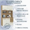 Kit Cozinha Compacta 4 Portas 2000101 Atacama Off White ARMoveis