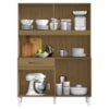 Kit Cozinha Compacta Cleo 8 Portas 121cm Atacama Off White ARMoveis