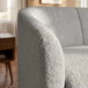 Kit Poltrona E Namoradeira Aura Pes Madeira Boucle TCE 1018 MOLL