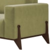 Kit Sofa 232 cm E Poltrona Decorativa Veron Veludo SL 945 Moll