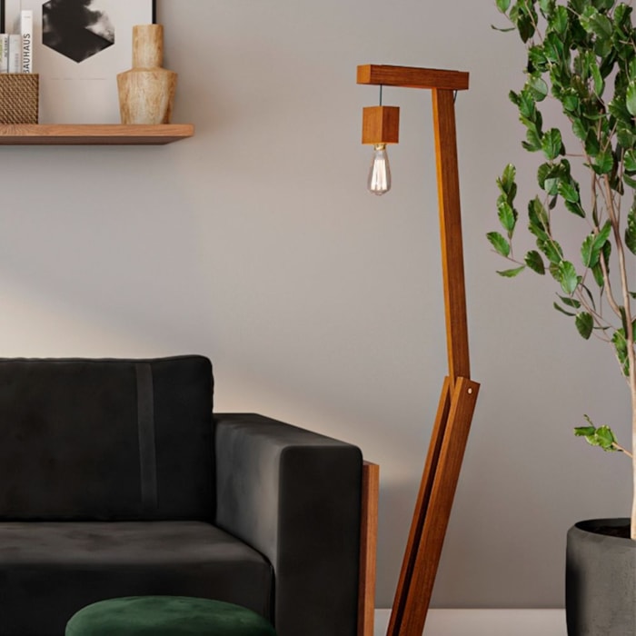 Luminaria Chao Articulada P/ Sala P13 Nature Tebar l Milani Store