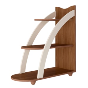 Mesa Apoio MDF Sala de Estar 70 cm 4503 Cedro Off White ARLY Mesa Apoio MDF Sala de Estar 70 cm 4503 Cedro Off White ARLY