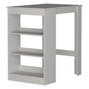 Mesa Bancada Cozinha 2 Lugares 90X60 cm B15 Branco NOVAM