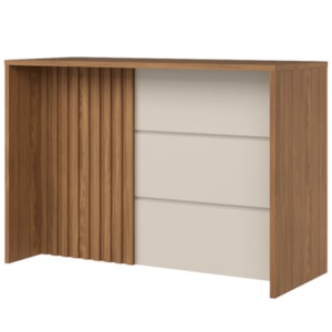 Mesa Bancada Gourmet 146x101 cm Requinte Nature Areia Henn