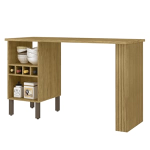Mesa Bancada Ilha Gourmet 136 cm Vera BVE06 Marrocos Off White MXM Mesa Bancada Ilha Gourmet 136 cm Vera BVE06 Marrocos Off White MXM