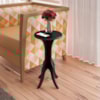 Mesa De Apoio MDF Sala De Estar 51X30 cm Preto ARLY