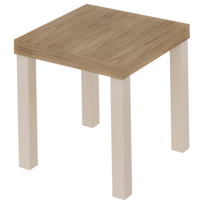 Mesa de Apoio Para Sala 45 cm 4566 Carvalho Off White ARLY