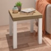 Mesa de Apoio Para Sala 45 cm 4566 Carvalho Off White ARLY