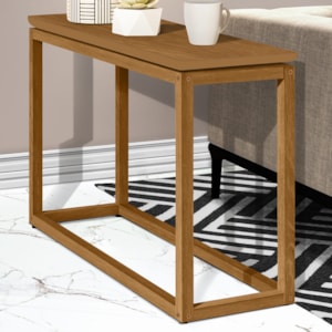 Mesa De Apoio Sala De Estar Supreme 90 cm Nature Tebar