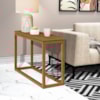 Mesa De Apoio Sala De Estar Supreme 90 cm Nature Tebar