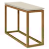 Mesa De Apoio Sala De Estar Supreme 90 cm Off White Nature Tebar