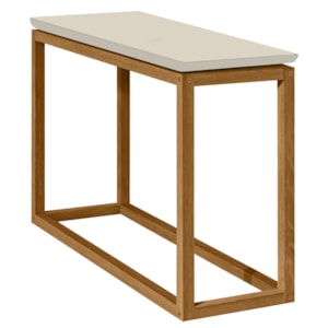 Mesa De Apoio Sala De Estar Supreme 90 cm Off White Nature Tebar