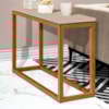 Mesa De Apoio Sala De Estar Supreme 90 cm Off White Nature Tebar