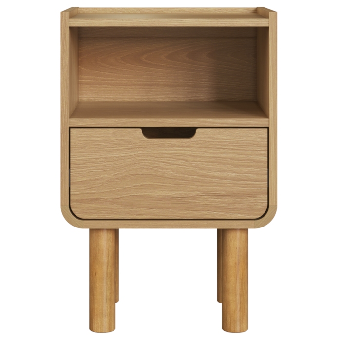 Mesa De Cabeceira 1 Gaveta 40 cm 28093 Aura Hanover Artesano