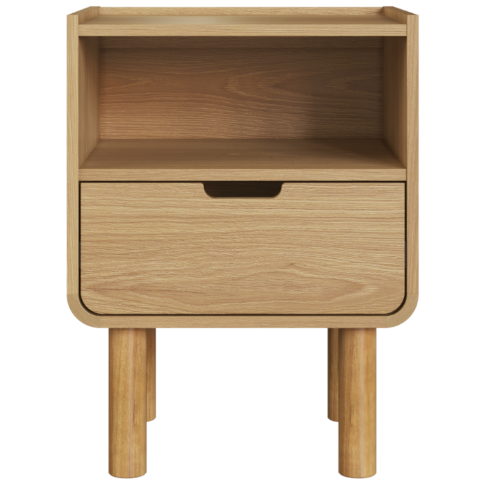 Mesa De Cabeceira 1 Gaveta 45 cm 28094 Aura Hanover Artesano