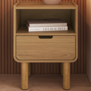 Mesa De Cabeceira 1 Gaveta 45 cm 28094 Aura Hanover Artesano