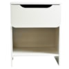 Mesa De Cabeceira 1 Gaveta 48 cm DM126 Branco Dtall