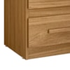 Mesa de Cabeceira Apolo 2 Gavetas 46 cm Freijo Moval
