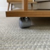 Mesa De Centro 100X50 cm Com Rodizios Cinamomo Off White ARLY