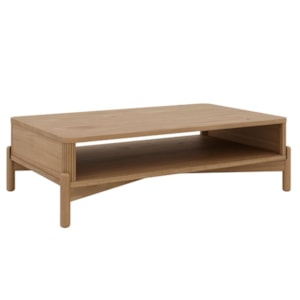 Mesa de Centro Madeira Macica Taeda 102 cm 3314U Tauari Festra