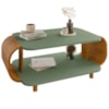 Mesa De Centro Organica Floripa 92 cm Pistache Naturalle BECHARA