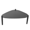 Mesa de Centro Organica Pes Madeira Nero Preto 28011 Artesano