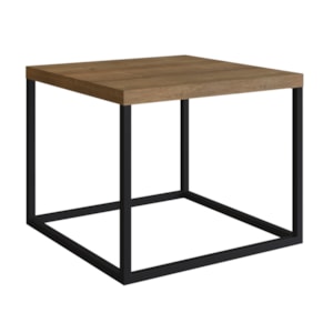 Mesa De Centro Ou Lateral Cube P 24801 Linha Complementos Preto Vermont Artesano Mesa De Centro Ou Lateral Cube P 24801 Linha Complementos Preto Vermont Artesano