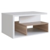 Mesa de Centro Para Sala 68 cm B92 Branco Montana NOVAM