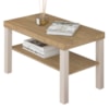 Mesa de Centro Para Sala 80 cm 4565 Carvalho Off White ARLY