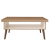 Mesa de Centro Para Sala 91 cm 4150 Carvalho Off White ARLY