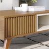Mesa de Centro Para Sala 91 cm Jeri Freijo Off White Matte Colibri