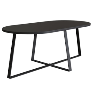 Mesa De Centro Para Sala De Estar 27941 Preto Artesano