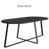 Mesa De Centro Para Sala De Estar 27941 Preto Artesano