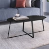 Mesa De Centro Para Sala De Estar 27941 Preto Artesano