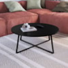 Mesa De Centro Para Sala De Estar 27947 Preto Artesano