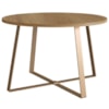 Mesa De Centro Para Sala De Estar 27948 Hanover Dourado Artesano