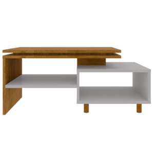 Mesa De Centro Para Sala Lima 90 cm Cinamomo Off White BECHARA