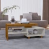 Mesa De Centro Para Sala Lima 90 cm Cinamomo Off White BECHARA
