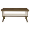 Mesa De Centro Sala 91 cm Lucca 3840 Pinho Off White ARLY