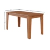 Mesa de Jantar 22133 MDF Com 4 Cadeiras Estofadas Linho Gengibre MOLCI