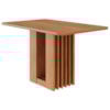 Mesa de Jantar 4 Lugares Tampo MDF 130X80 cm 20956 Cinamomo MOLCI