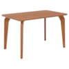 Mesa de Jantar 4 Lugares Tampo MDF 130X80 cm 21655 Cinamomo ORNAR