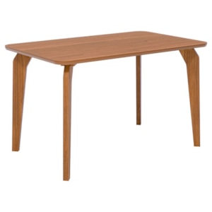 Mesa de Jantar 4 Lugares Tampo MDF 130X80 cm 21655 Cinamomo ORNAR